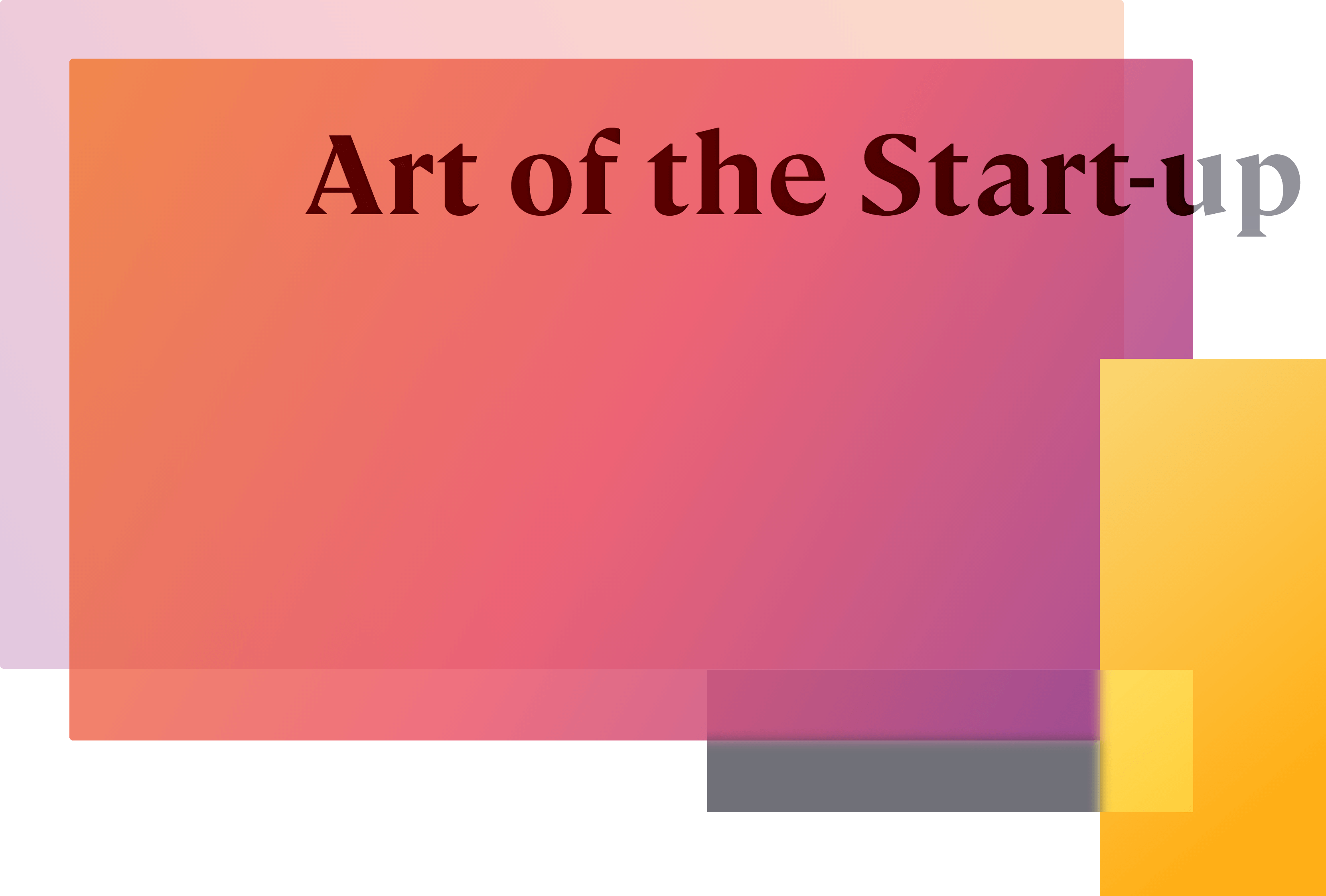 Jumpcut – Art of the Startup