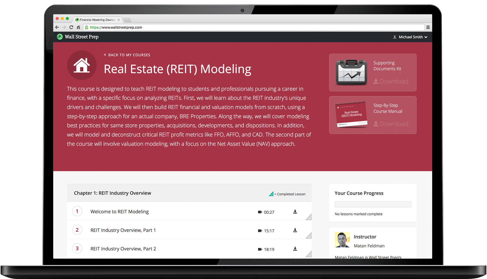 Wall Street Prep – Real Estate (REIT) Modeling