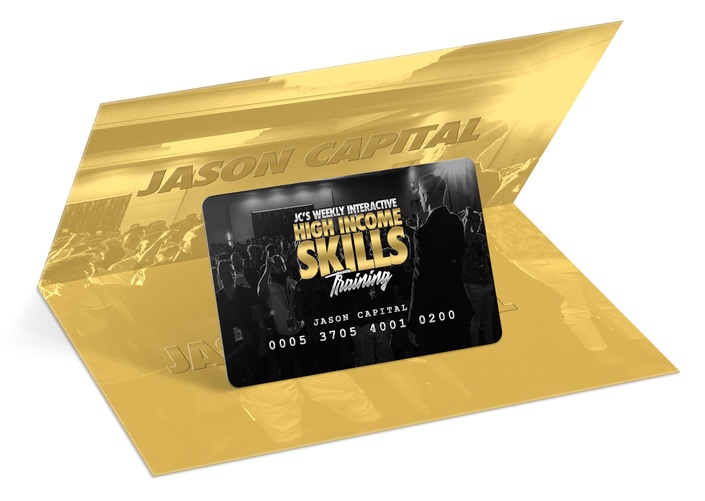 Jason Capital – Weekly Interactive High-Income Skills Training Mentorship