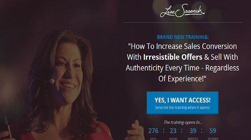 Lisa Sasevich – Speak to Sell 2