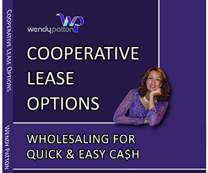 Wendy Patton – Cooperative Lease Options