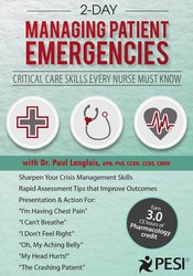Dr. Paul Langlois – 2 Day – Managing Patient Emergencies