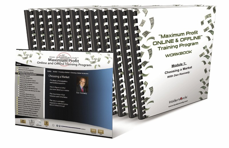 DAN KENNEDY – MAXIMUM PROFITS ONLINE AND OFFLINE TRAINING