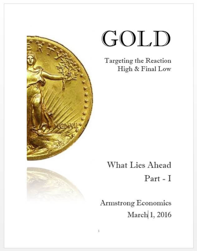 Armstrongeconomics – The 2016 Gold Report I & II Download