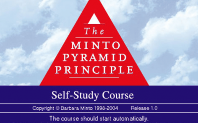 Barbara Minto – The Minto Pyramind Prinicple