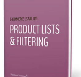 Baymard Institute – E-Commerce Product List Usability