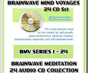Brainwave Mind Voyages 24 CD Set: Brainwave Meditation Programs,