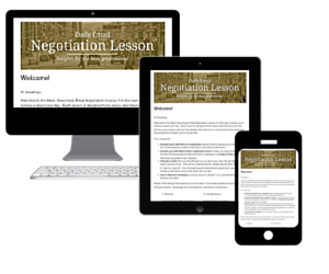 Chris Voss – Black Swan Negotiation Email Course