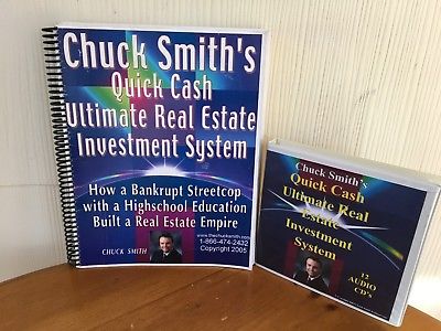 Chuck Smith – Quick Cash Ultimate Real Estate Investment System Download