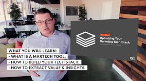 ConversionXL (Dan McGaw) – Optimizing Your Marketing Tech Stack