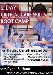 Cyndi Zarbano – 2-Day Critical Care Skills Boot Camp