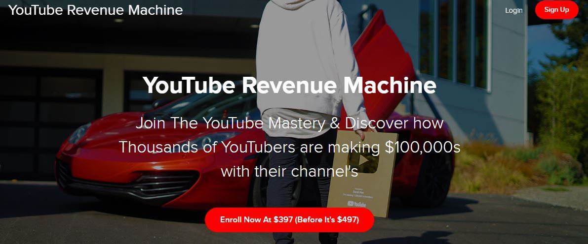 David Vlas – YouTube Revenue Machine Download