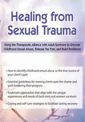 Germayne Boswell Tizzano – Healing from Sexual Trauma, Using the Therapeutic Alliance with Adult Survivors
