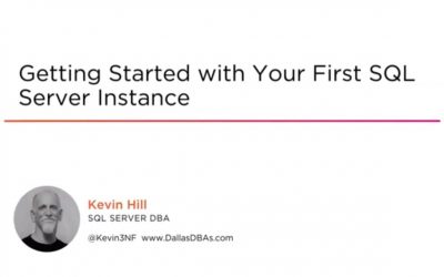 Getting Started with Your First SQL Server Instance