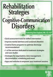 Gina England – Rehabilitation Strategies for Cognitive-Communication Disorders