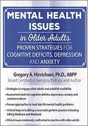 Gregory A. Hinrichsen – Mental Health Issues in Older Adults
