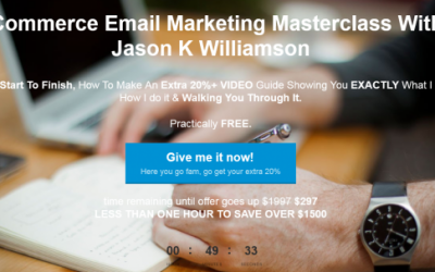 Jason K Williamson – eCom eMail Marketing Masterclass