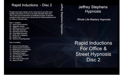 Jeffrey Stephens – Rapid Hypnotic Induction for Office and Street Hypnosis