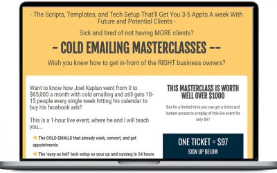 Joel Kaplan – Cold Email Masterclasses