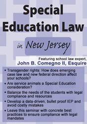 John B. Comegno II – Special Education Law in New Jersey