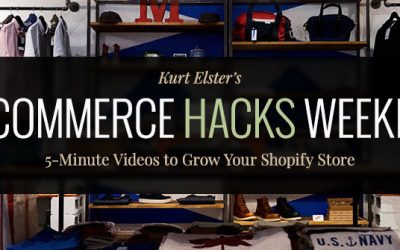 Kurt Elster – Ecommerce Hacks Weekly