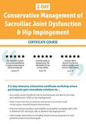 Kyndall Boyle – 2 DAY, Conservative Management of Sacroiliac Joint Dysfunction & Hip Impingement