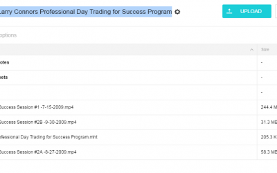 Larry Connors Professional Day Trading for Success Program