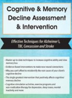 Maxwell Perkins – Cognitive & Memory Decline Assessment & Intervention Download