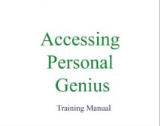 Michael Hall – Psychology Of Accessing Personal Genius (APG)