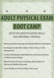 Rachel Cartwright-Vanzant – Adult Physical Exam Boot Camp