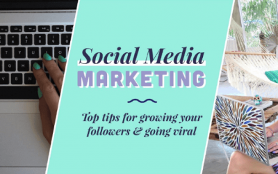 Social Media Marketing- Top Tips for Growing Your Followers & Going Viral