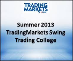 Summer 2013 TradingMarkets Swing Trading College