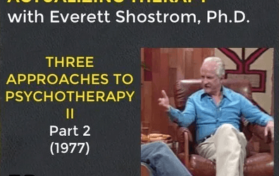 Three Approaches To Psychotherapy. II