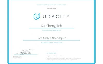 Udacity – Data Analyst Nanodegree