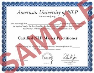 NLP Master Practitioner