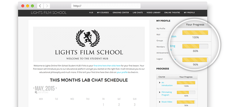 progress tracking students