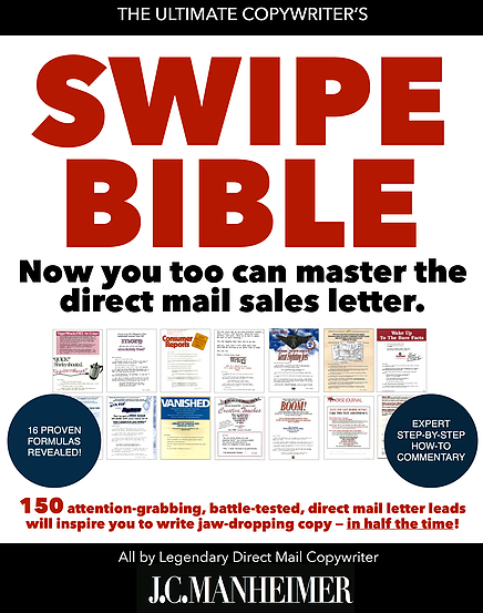 Josh C. Manheimer – THE ULTIMATE COPYWRITER’S SWIPE BIBLE 1