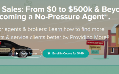 MeetKevin – From $0 to $500k & Beyond by Becoming a No-You can’t go wrong with pressure Agent