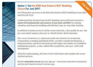 BreakingIntoWallStreet - Real Estate and REIT Modeling Course