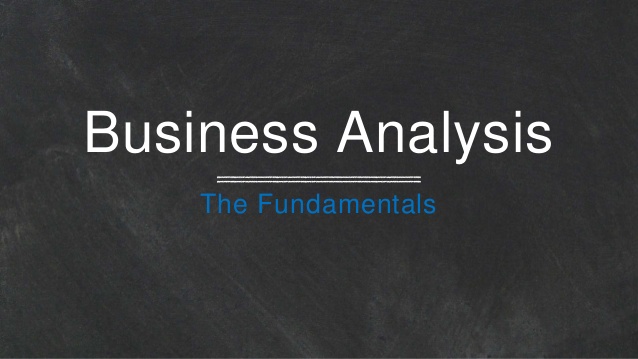 Business Analysis Fundamentals
