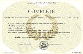 Complete Hypnotherapy & Hypnosis Certification Diploma