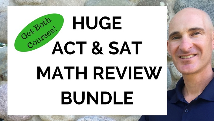 Mario DiBartolomeo – ACT & SAT Huge Math Review Bundle1