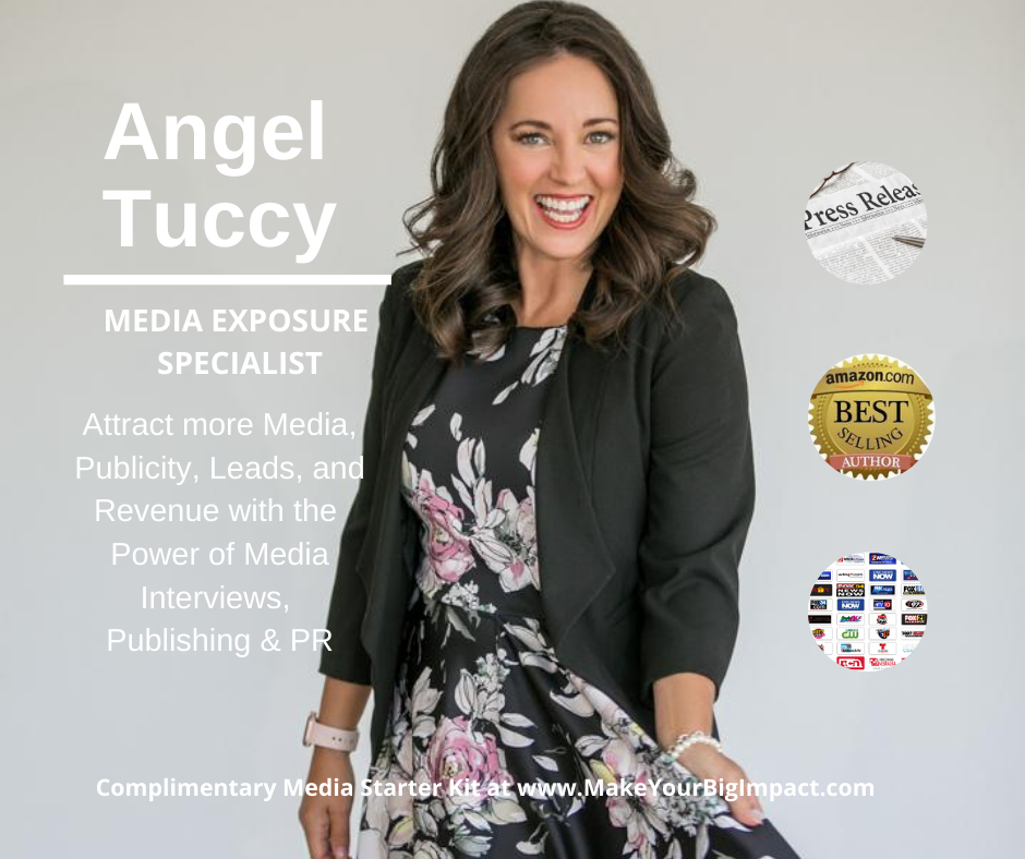 Angel Tuccy – Media Accelerator – How to get booked on TV, Radio, & Podcasts
