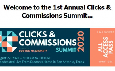 Duston McGroarty – Clicks & Commissions Summit 2020