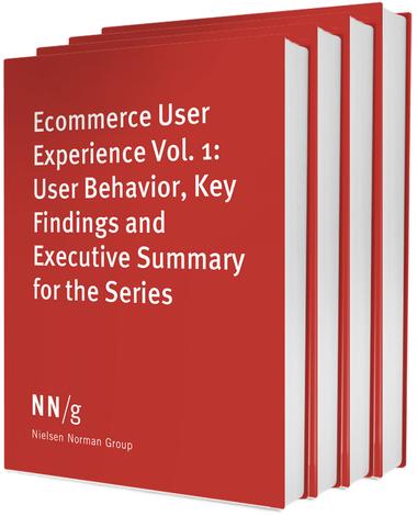 Nielsen Norman Group – Ecommerce User Experience 2021 Fourth Edition