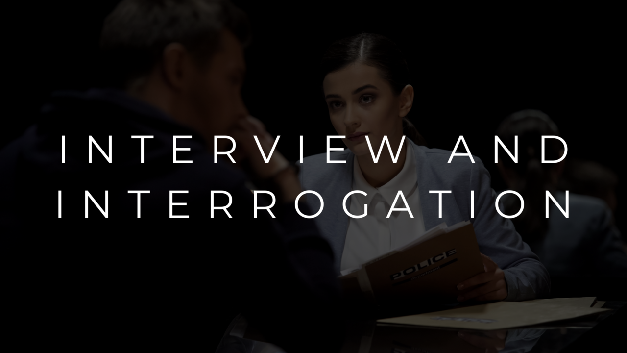 Interrogation & Interview – The Hughes Protocol