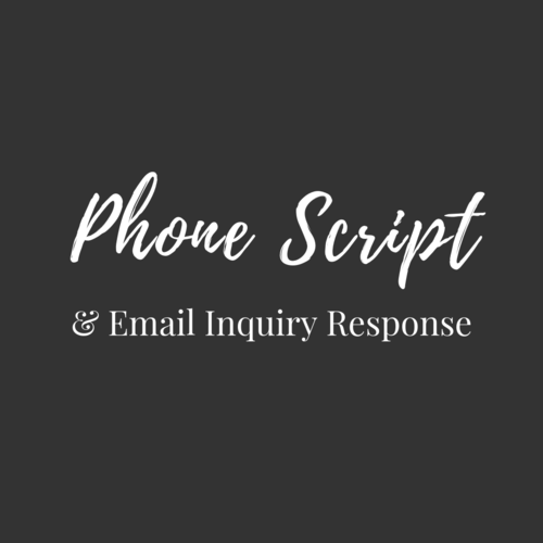 Alex Chalkley – Phone Script + Email Inquiry Response Bundle Guide