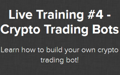 Julien Klepatch – Live Training #4 – Crypto Trading Bots