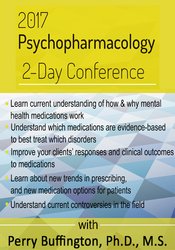 Perry W. Buffington – Psychopharmacology 2-Day Conference