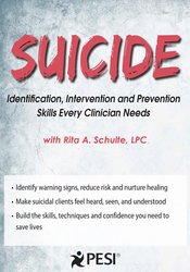 Rita Schulte – Suicide – Identification, Intervention and Prevention Skills Every Clinician Needs